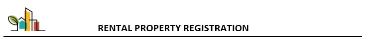 Rental Property Registration